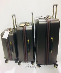 New Timberland Fort Stark Lightweight 3pc Expandable Luggage Set Spinners Mole