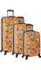 Ninewest Hardside Spinner Luggage Set, Orange Tropic, 3pc Set