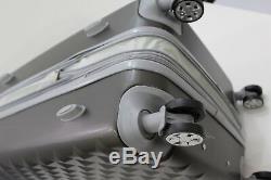 Nwt Dark Grey Abs Spinner Hardcase Suitcase Luggage Upright 302620 3pcs/set