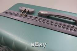 Nwt Silver Green Spinner Hardcase Suitcase Luggage Upright 302620 3pcs/set