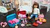 Packing My Dolls Bags For Vacation Ag Doll Clothes Travel Luggage Accesories