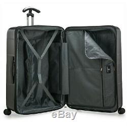 Palencia III 3-Piece Anti-Theft Metallic Finish Expandable Spinner Luggage Set