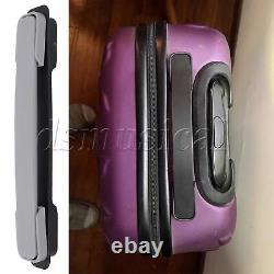 Plastic Suitcase Luggage Handle Grip Replacement B112 Black & Grey with Screws