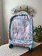 Pottery Barn Teen Jet-set Artsy Recycled Carry-on Luggage, New