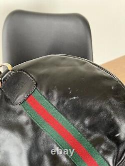 Principe Vintage Italy Leather Luggage Set Travel Bag + Suitcase Travel Closet