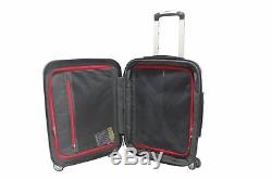 Red 100% Polycarbonate 3 PCS Spinner Luggage Set Hardshell Lightweight TSA Lock