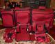 Red Jay Mangano 14+ Piece Travel Luggage Set Rolling Case Bags And More St2