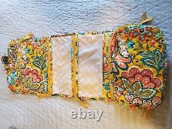 Retired Vera Bradley Set of 3 Duffle Back Pack Hanging Toiletry Bag Provencial