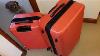 Review Amazon Basics Geometric Luggage 3 Set In Orange