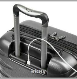 Ricardo Half Dome 3-piece Hardside Spinner Set Gray Carry-On Luggage