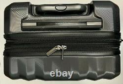 Ricardo Windsor 1-Piece Hardside 22 Carry-On Spinner Suitcase Graphite (Gray)