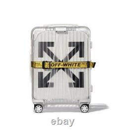 Rimowa × Off-white Suitcase Limited Collaboration See Through White 36L