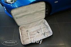 Roadsterbag Luggage Case Set Travel Bags Alpine A110 Front & Trunk Blue Seaming