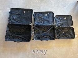 Roberto Cavalli 3 Piece Luggage Set 20 24 and 28