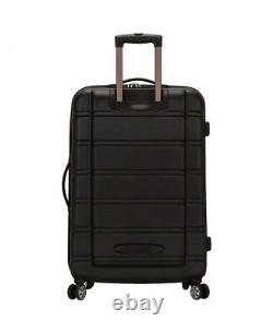 Rockland Luggage 20 Inch and 28 2 Piece Expandable Spinner Set, Black