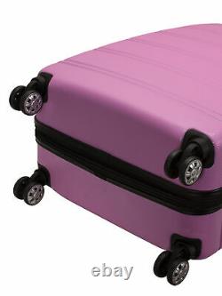 Rockland Melbourne 2 Piece Hardside Spinner Luggage Set