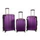 Rockland Sonic 3-piece Hardside Spinner Luggage Set, Mint