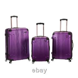 Rockland Sonic 3-Piece Hardside Spinner Luggage Set, Mint