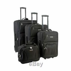 Rockland Unisex 4 Piece Luggage Set F32