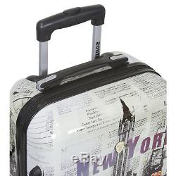 Rolite New York 3-Piece Lightweight Spinner Luggage Set