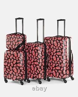 Rolling Stones 4 Piece Luggage Set Ruby Tuesday Collection