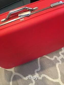 Samsonite American Tourister Travel Suit Case Set Lot (3) Vintage Luggage
