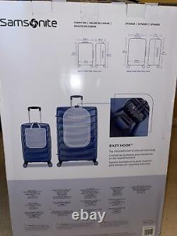 Samsonite Amplitude Two Hardside 2 Piece Luggage Set Blue