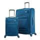 Samsonite Epsilon Nxt Softside Spinner Travel Luggage 2pc Set Blue Pre-owned