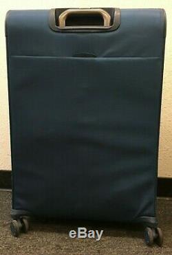 Samsonite Epsilon NXT Softside Spinner Travel Luggage 2PC Set Blue PRE-OWNED