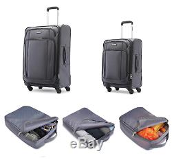 Samsonite Expandable 5-Pc Softside Spinner Luggage Set 25, 21 & 3 Packing Cube
