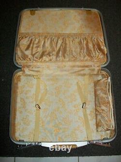 Samsonite Hardcover Suitcase Set Sherbrooke Canada Yellow 3 Piece Vintage 1972