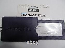 Samsonite Luggage, Extended Trip Navy Carry On & Check In Spinners-TSA Lock, NWT