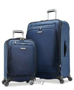 Samsonite Luggage Set Rolling Spinner Wheels Expandable Soft Side (PRECISION)