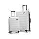 Samsonite Omni 2 Hardside Expandable Luggage With Spinners, Birch White, 2-pi