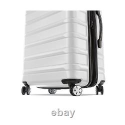 Samsonite Omni 2 Hardside Expandable Luggage with Spinners, Birch White, 2-Pi
