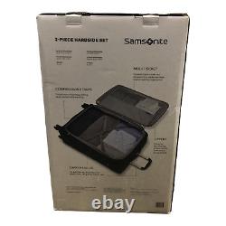 Samsonite Serene LTE Softside Spinner Luggage 2-Piece Set, Black