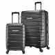 Samsonite Tech 2.0 2-piece Hardside Luggage Suitcase Set, Gray