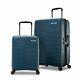 Samsonite Tech-2, 2 Piece Hardside Suitcase Travel Holiday Set, Blue Sky Uk- New