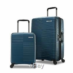 Samsonite Tech-2, 2 Piece Hardside Suitcase Travel holiday Set, Blue sky UK- New