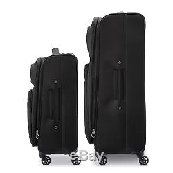 Samsonite Transyt Expandable Softside Luggage Set with Spinner Wheels, 2-Piece