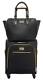 Sandy & Lisa 20 Malibu Carry-on And Milan Wing Tote Set, Black & Gold New