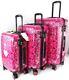 Set Of 3 L Weight Hardshell Suitcases Wheel Suitcase Trolley Case Travel Luggage