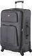 Sion Softside Expandable Roller Luggage, Dark Grey, Carry-on 21-inch
