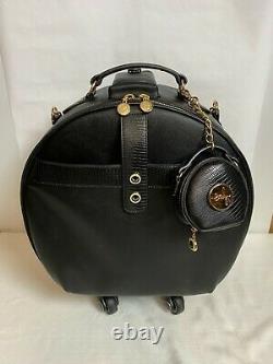 Smart Birdy WINGS Jet Setter Luggage Carry-On Set Black/Gold Sting Ray Roller