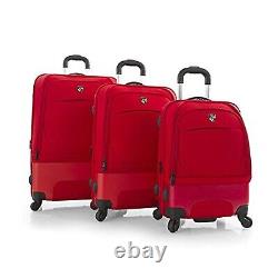 SpinAir II Hybrid Spinner Luggage Set 3 Pieces 30, 26 & 21 (Red)
