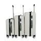 Suitcase Hard Shell Trolley 4 Wheel Set Of 3 Lightweight Luggage Travel Cases