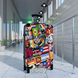 Suitcase Set Lightweight, Hard-shell, Adjustable handle, Built-in Lock