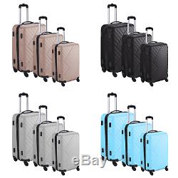 Suitcase Trolley Wheel Set Lightweight Luggage Travel Cases