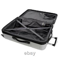 Swiss Gear Freerun Elite Collection 3-piece Hardside Luggage Set -Silver