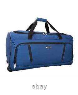 TAG Freehold 5-Piece Softside Spinner Luggage Set DEEP BLUE